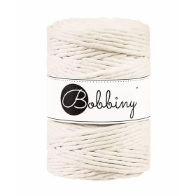 Bobbiny فاخر مكرمية String, Natural, 5 ملم