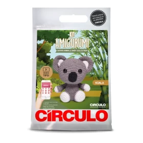 مجموعة الكروشيه Circulo Amigurumi - Safari Animals Baby Collection (Koala)