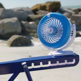 Spark Innovators Go Fan Cool Mist – Rechargeable Fan