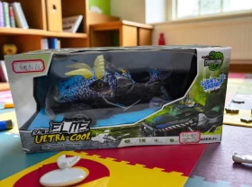 Spray Dinosaur Remote Control Car – Lights, Sounds & Realistic Steam Effect