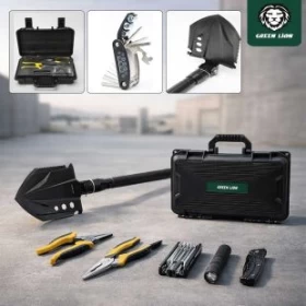 Green Lion Survival X9 Outdoor Tool Kit Set