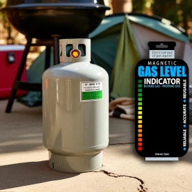 Magnetic Gas Level Indicator Sticker For Propane Tanks