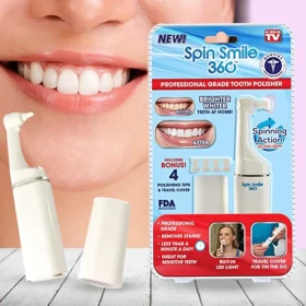 Spin Smile 360 – Professional Grade Tooth Polisher for a Brighter Smile!