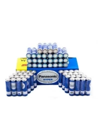 60Pcs Hyper Manganese AA Batteries Long Lasting Power Pack -AA