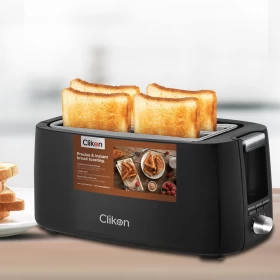 Clikon 4-Slice Cool Touch Toaster