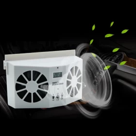 Car Solar Powered Cooler Fan