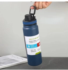 Portable Stainless Steel Water Bottle with Tea Filter 800ML