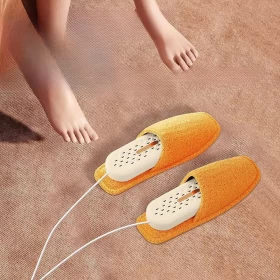 Portable 2-in-1 Shoe Dryer & Foot Warmer with Massage