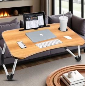 Non Slip Foldable Legs Laptop Bed Desk-50cm