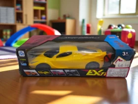Battery Operated Super Race Car – Remote Control (GH887-4) | Yellow Color