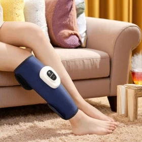 Portable Calf Massage Wrap with Heat & Air Pressure – Rechargeable (1 Pc)