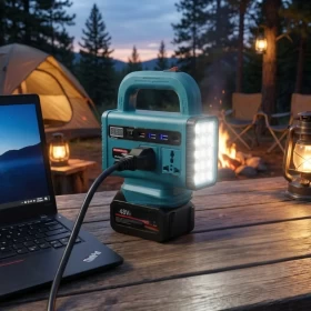 Portable Power Station with Built-in Light – 150W