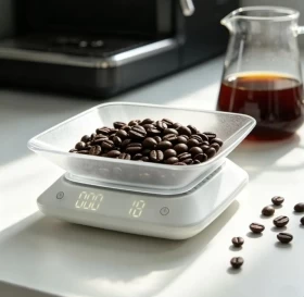 Lepresso Orino Precision Coffee Scale – White