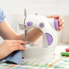 Mini Sewing Machine Portable Sewing Machine LED Light