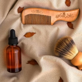 Wooden Comb Baby Hair Brush Anti-Static Pocket sized