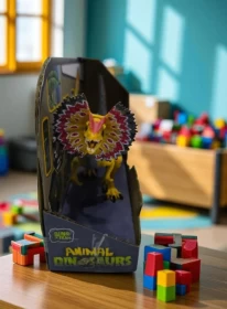 Dilophosaurus Dinosaur Rampage – Dino X Team Figure with Roar Sound