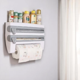 Wall Mounted Triple Paper Dispenser
