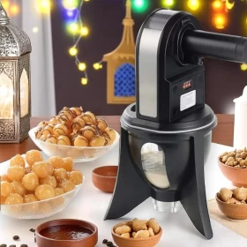 Sumo Electric Luqaimat  Sweet Ball Maker - Black