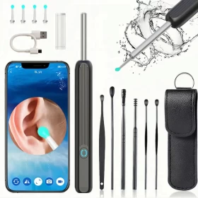 Wireless Ear Wax Removal with HD Camera 1080P