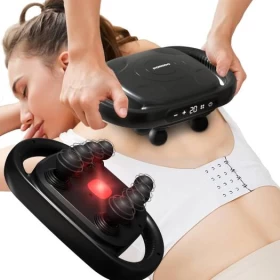 Porodo Lifestyle Power Pulse Massage Gun 8 Heads – Deep Tissue Relief