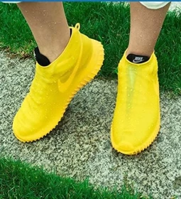 silicone waterproof shoe cover Yellow