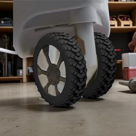 Luggage Replacement Wheel Repair Kit-4Psc