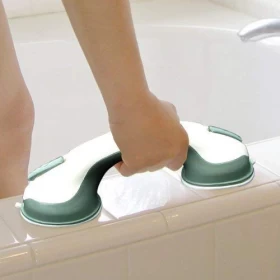 Non-Slip Bathroom Suction Handle – Safety Grab Bar for Elderly & Children