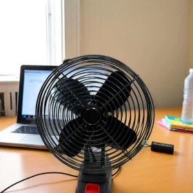 Electric Fan 15cm Floor Fan, Household Desktop Fan 48VF