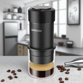 LePresso Hand Press Espresso Maker – Portable, Manual & Barista-Quality