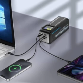 Powerology 27000mAh Smart Display Power Bank – 140W