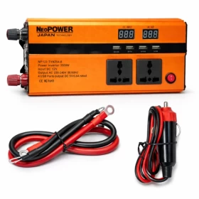 NeoPOWER Power Inverter 3500W – 12V to 220V Car Converter