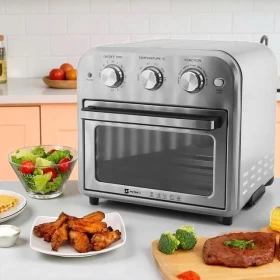 Sayona SAF-4351 Electric Oven & Air Fryer 2-in-1 – 1500W, 10L