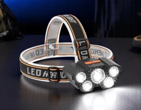Camping LED Headlamp, 5 Modes Headlight