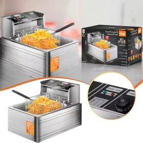 RAF Deep Fryer 5.5L – 2500W High-Power Fryer