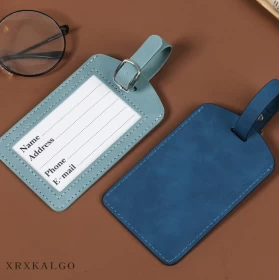 PU Outdoor Travel Luggage Tag – Durable & Easy Identification