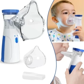 Portable Mesh Nebulizer Device for Kids and Adults-Battery