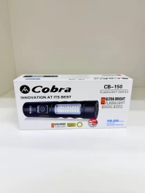 Cobra CB-150 Ultra Bright Flashlight – Powerful Long-Life LED Torch