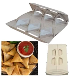 Plastic Samosa Maker & Dumpling Mould Set