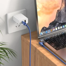 كيبل هوكو U108 للشحن السريع من نوع Type-C بقوة 100 واط