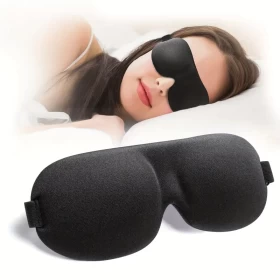 Contoured Sleep Mask 3D Light Blocking For Travel -OneSize