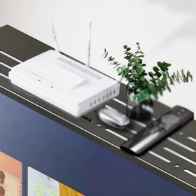 TV Top Shelf – Adjustable Screen Top Storage Rack Holder, Multifunctional for TV Box, Router & More