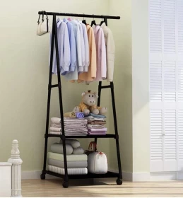 Foldable Double-Layer Stainless Steel Clothes Drying Rack-160cm