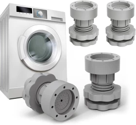 Screw-Thread Washing Machine Base Pads – 4PCS