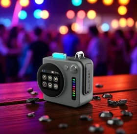 VIBEGO Mini RGB Speaker Portable Wireless Bluetooth Speaker with Colorful Lights
