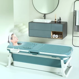 Portable Folding Bathtub for Adults and Kids-145cm