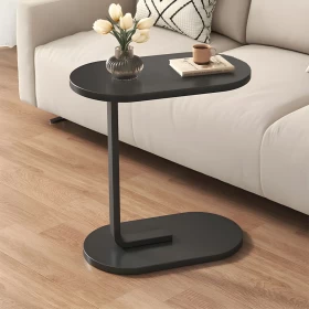 C Shaped Side Table for Sofa Coffee Laptop Use-60cm