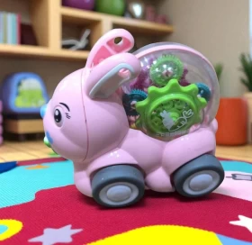 Friction Gear Rabbit Car for Kids