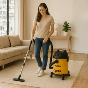 OSCAR PowerVac 5000W Heavy-Duty Electric Vacuum Cleaner – 30L