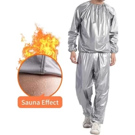 Unisex Fitness Sauna Suit for Weight Loss Exercise