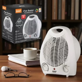 RAF Electric Heater & Fan R.1181 – 2000W | Compact & Efficient Heating